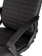 Кресло офисное для руководителя Бюрократ CH-480LT, на колёсиках, экокожа, цвет чёрный - Фото 10