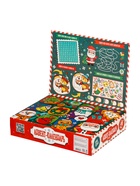 UNICON Конструктор "Адвент-календарь", Дед Мороз и камин - фото 58038302