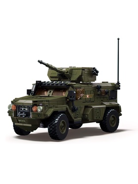 Конструктор «Модельки. Боевой транспорт», 519 деталей, с фигурками