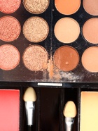 УЦЕНКА Профессиональный набор для макияжа(тени для бровей, век, румяна, корректоры) - Фото 13