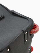 УЦЕНКА Чемодан бол 28", 44×30×72, отд. на молнии, расш код замок, 3 колеса, 2 н/кармана, серый 98 - Фото 12