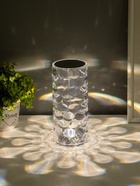 Светильник с сенсорным диммированием Crystal Water Drop 2LED, 19x9x9 см - Фото 4