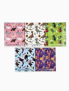 Тетрадь в клетку, 48 л., А5, на скрепке, блок №2 «Паттерн» МИКС - Фото 4