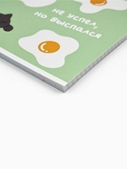 Тетрадь в клетку, 48 л., А5, на скрепке, блок №2 «Яичница» МИКС - Фото 2