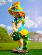 Садовая фигура из гипса «Модница», 40×30×87 см - фото 50807438