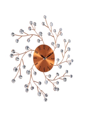 {{photo.Alt || photo.Description || 'УЦЕНКА Часы настенные интерьерные «Цветы сакуры», серия: Ажур, бесшумные, плавный ход, d=38 см, циферблат d=13 см, от батарейки 1хАА'}}