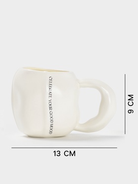Кружка «Тепло в руках», 350 мл, керамика, белая