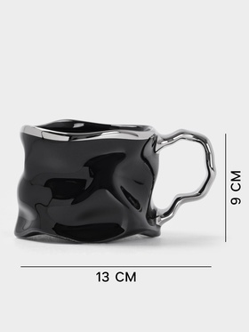 Кружка «Ночная роскошь», 350 мл, керамика, чёрная