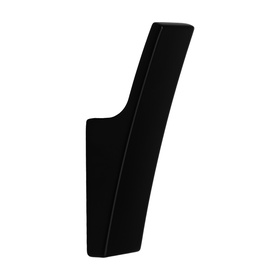 Крючок мебельный CAPPIO ASPHODEL, однорожковый, цвет черный, 3 шт.