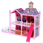 УЦЕНКА Дом для кукол «Сказочная жизнь на вилле» с куклой, питомцами и аксессуарами, световые эффекты - Фото 3
