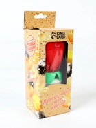 УЦЕНКА Свеча для торта музыкальная «Тюльпан», крутящаяся, красная, 14.5×6 см - Фото 6