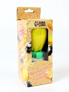 УЦЕНКА Свеча для торта музыкальная «Тюльпан», крутящаяся, жёлтая, 14.5×6 см - Фото 5