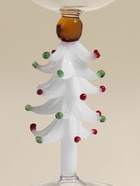 Бокал для вина SL-Home «Ёлочный», 370 мл, 8.5×21 см, стекло, прозрачный, белый - Фото 3