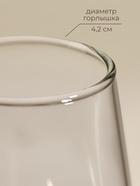 Бокал для шампанского SL-Home «Ёлочный», 250 мл, 6×23.6 см, стекло, прозрачный, зелёный - Фото 2