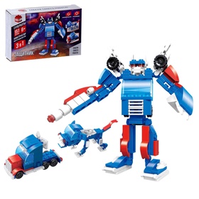 {{photo.Alt || photo.Description || 'УЦЕНКА Конструктор-робот «Защитник», 3 варианта сборки, 151 деталь'}}