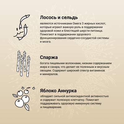 Сухой корм CRAFTIA NATURA для взрослых собак миниатюрных и мелких пород из лосося с сельдью 7 кг 1