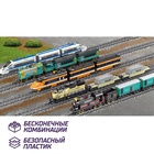Конструктор ЖД "Рельсы со стрелками", 6 элементов 10912181 - фото 319894083