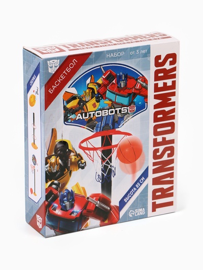 УЦЕНКА Баскетбольная стойка, 85 см, "Autobots" Transformers