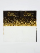 Салфетки бумажные однослойные «Happy Birthday», 24х24 см, 50 шт - Фото 4