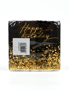 Салфетки бумажные однослойные «Happy Birthday», 24х24 см, 50 шт - Фото 6