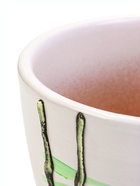 Горшок для цветов «Азия», 1 л, d=15 см, h=13 см, с поддоном, керамика, белый - Фото 4