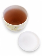 Горшок для цветов «Тропики », 5 л, d=22 см, h=19.5 см, с поддоном, керамика, белый - Фото 6