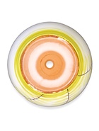 Горшок для цветов «Тропики », 5 л, d=22 см, h=19.5 см, с поддоном, керамика, белый - Фото 8