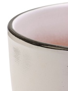 Горшок для цветов «Штрих», 2.5 л, d=19 см, h=17 см, с поддоном, керамика, белый - Фото 3