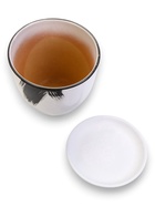 Горшок для цветов «Штрих», керамика, с поддоном, набор 4 шт.: 400 мл, 1 л, 2.5 л, 5 л - Фото 7