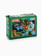 УЦЕНКА Пазл "Лесные жители", Синий трактор, 54 элемента 10916343