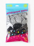 Воздушные шары латексные 12" «С днём рождения. Ты- сила », 50 шт. - Фото 4