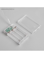 УЦЕНКА НИТЬ ROSA. IP20, 5 м, Н.С. LED(1608)-50-4.5V, ААx3, мерцание 100% (в цвет), БЕЛЫЙ - Фото 3