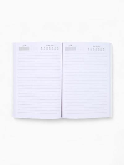 Ежедневник А5, 80 л. Тонкая обложка «Делай»