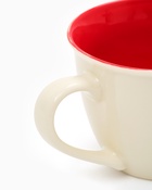 Кружка новогодняя керамическая «Мишка», 500 мл, ручная работа - Фото 3