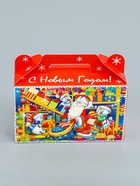 Подарочная новогодняя коробка «Сияние праздника» , подарочек малый 17.5×7×10.5 см - фото 809108038