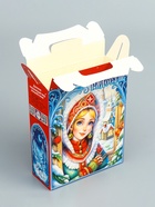 Подарочная новогодняя коробка «Радости», 17×6.8×20.8 см - фото 809141589