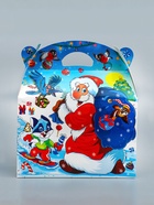 Подарочная новогодняя коробка «Развеселые хлопоты», Баул 22?9?22 см (комплект 2 шт) - фото 51142138