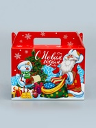 Подарочная новогодняя коробка «Доброта», Чемодан 23?10.5?16.5 см (комплект 2 шт) - фото 51142146