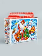 Подарочная новогодняя коробка «Новогодняя елка», 31×6.5×21.5 см - фото 809108183