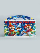 Подарочная новогодняя коробка «Лесное диско» , Портфель макси широкий, 37×8×20.2 см - фото 809108190