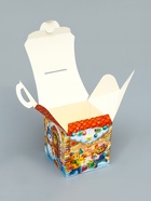 Подарочная новогодняя коробка «Карамельный», домик, 12×12×19 см 10894599