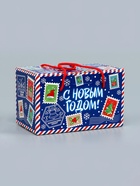 Подарочная новогодняя коробка «Долгожданная», Посылка 20?12?12 см (комплект 2 шт) - фото 51142217