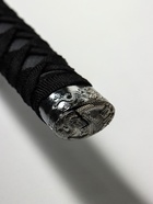 УЦЕНКА Макет оружия «Сувенирные катаны на подставке 3в1. Рептилия чёрная», ножны кожзам, 47/70/89 см - Фото 11