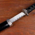 УЦЕНКА Макет оружия «Сувенирные катаны на подставке 3в1. Рептилия чёрная», ножны кожзам, 47/70/89 см - Фото 4