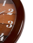 УЦЕНКА Часы настенные, интерьерные "Паркет", бесшумные, d-23 см, коричневый корпус - Фото 7