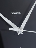 УЦЕНКА Часы настенные, серия: Детские, «Радужные цифры», d=23 см, черный обод - Фото 4