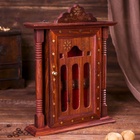 УЦЕНКА Ключница «Замок» дерево 29×22×6.5 см - Фото 1