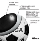 УЦЕНКА Футбольный мяч MINSA, машинная сшивка, 32 панели, р. 3, TPU - Фото 3