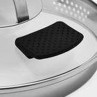 УЦЕНКА Кастрюля Magistro HiTech Steel 2 л d=18 см, h=11 см, нержавеющая сталь, индукция - Фото 5