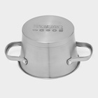 УЦЕНКА Кастрюля Magistro HiTech Steel 1.5 л d=16 см, h=10.5 см, нержавеющая сталь, индукция - Фото 4